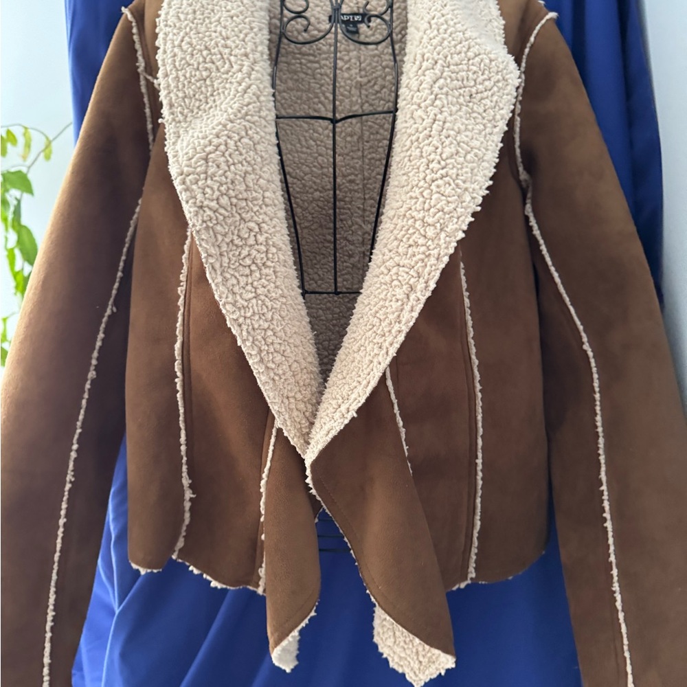 Brown Shearling Jacket